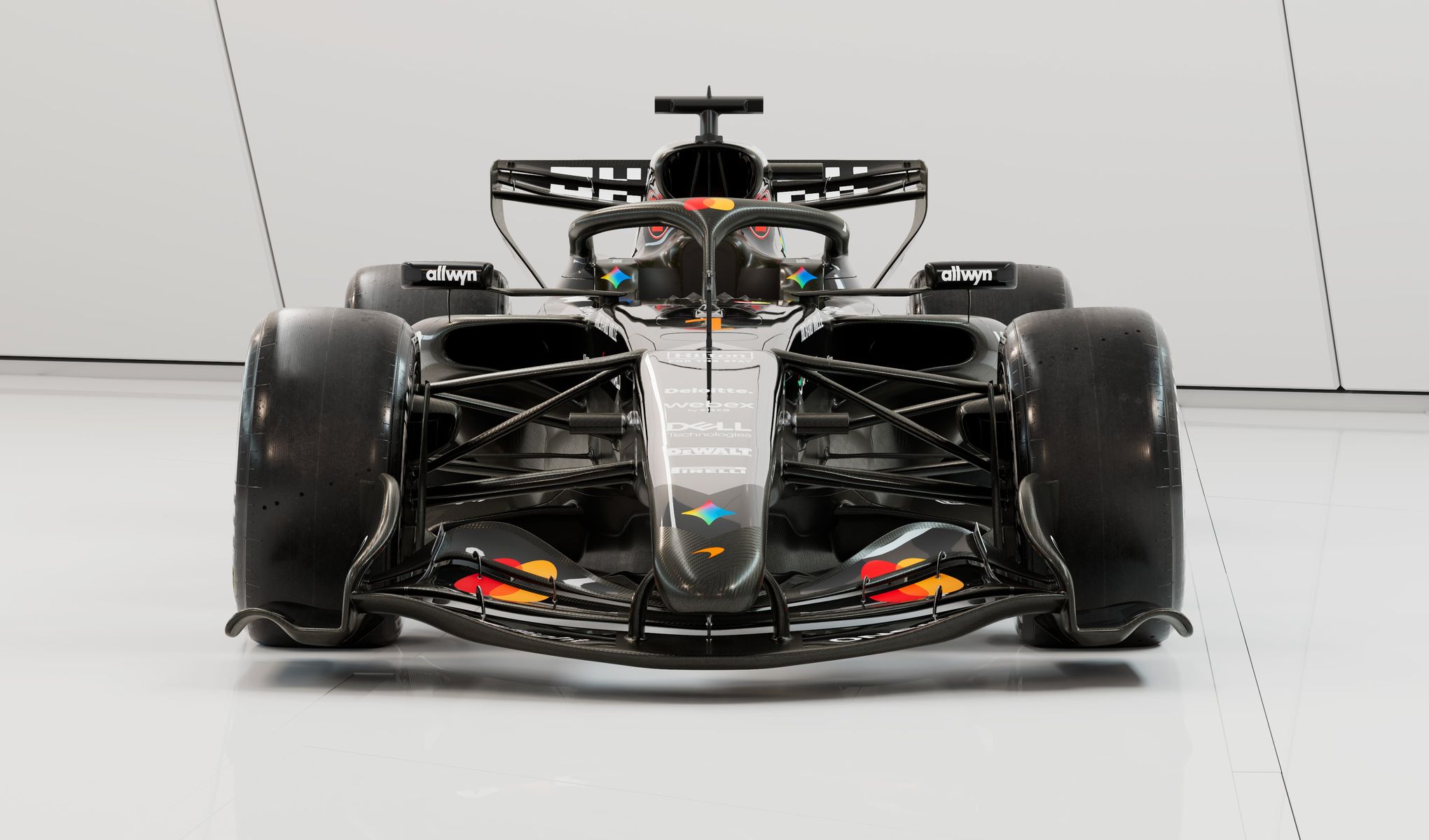 McLaren тестовий ліврей камуфляж MCL40