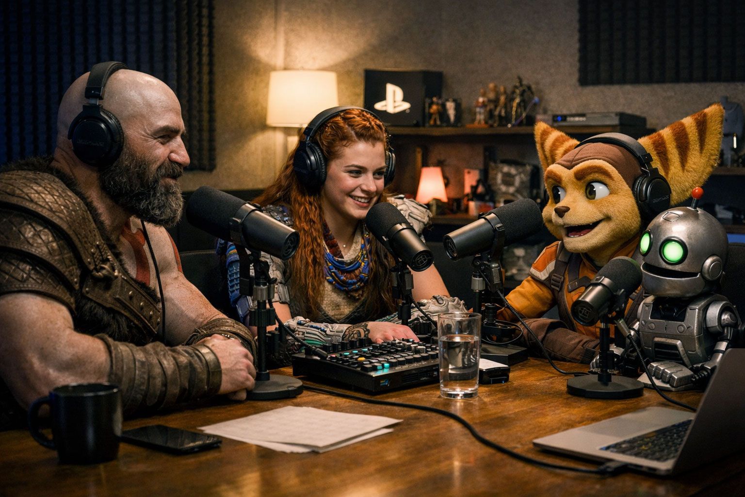 подкаст персонажів PlayStation