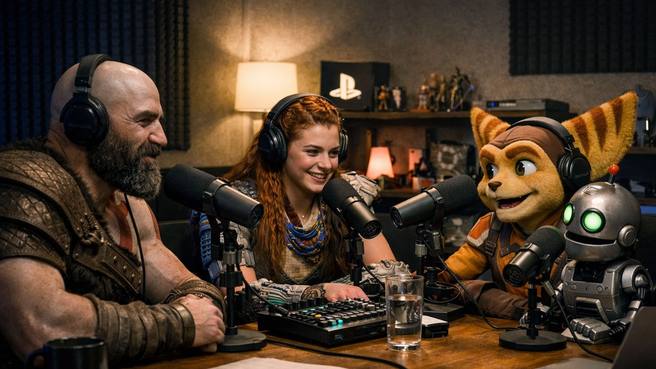 подкаст персонажів PlayStation
