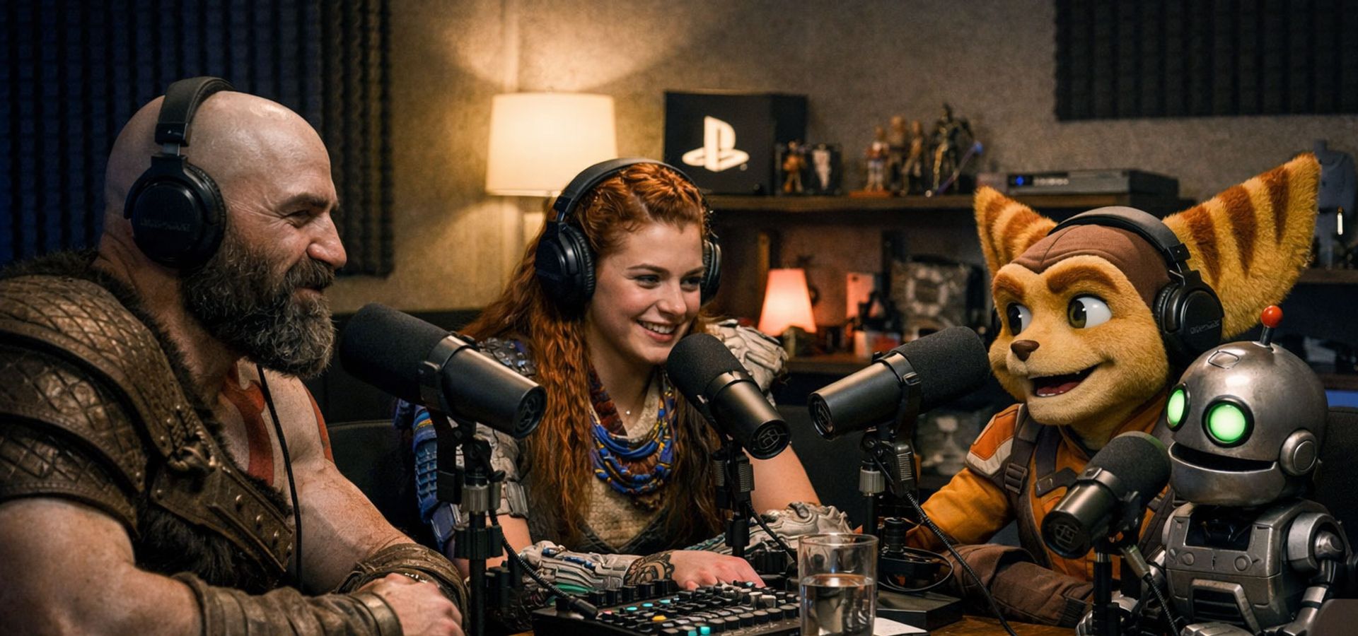 подкаст персонажів PlayStation