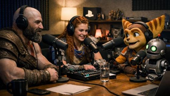 Sony запатентувала AI-подкасти з голосами персонажів PlayStation