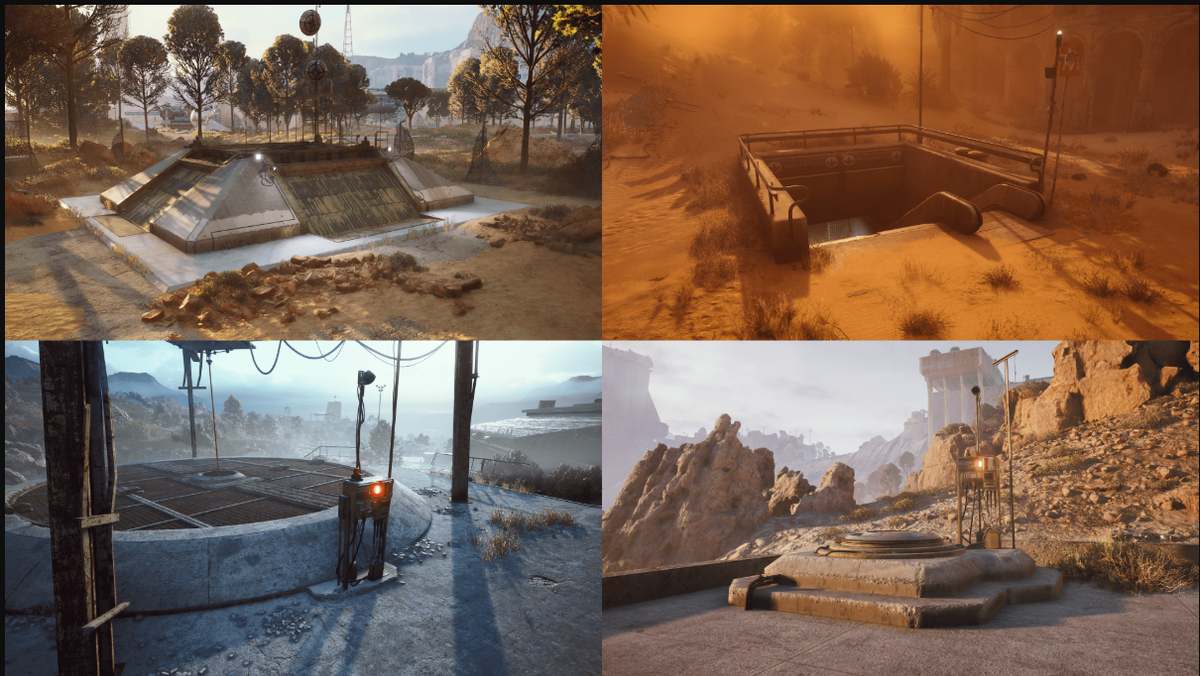 місця евакуації з поверхні арк райдерс