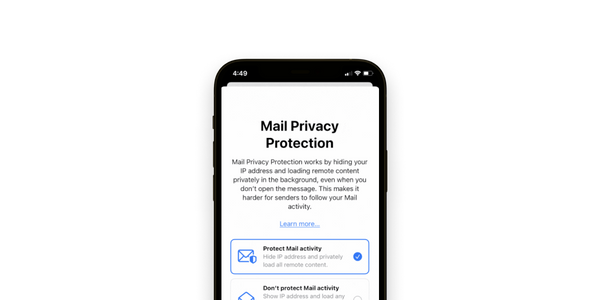 Apple Mail privacy protection setup.