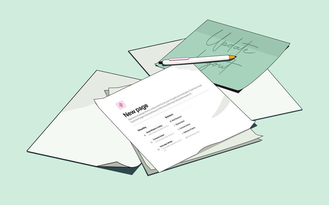 New Skiff pages document structure and design