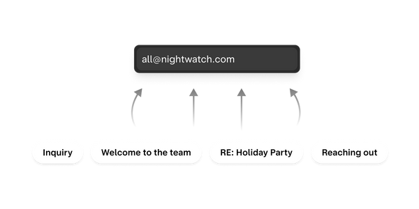Catch-all email alias on domain.