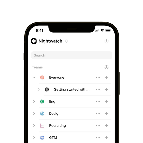 Skiff Pages mobile app image.