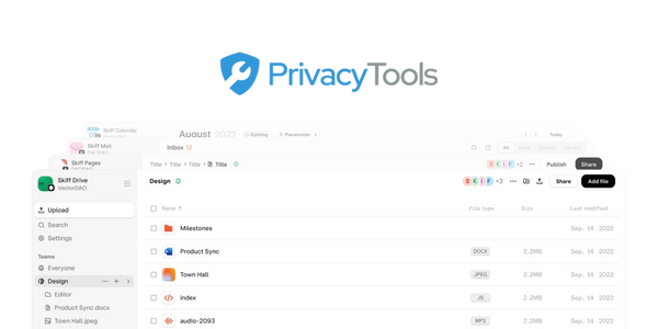 Skiff on PrivacyTools.