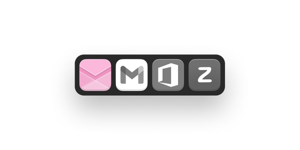 Four email hosting provider logos, including Skiff Mail, Gmail, and Outlook.