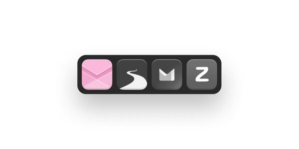 Skiff Mail logo alongside other email provider logos.