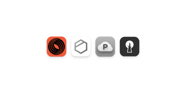 Cloud storage provider logos for different encrypted storage providers.