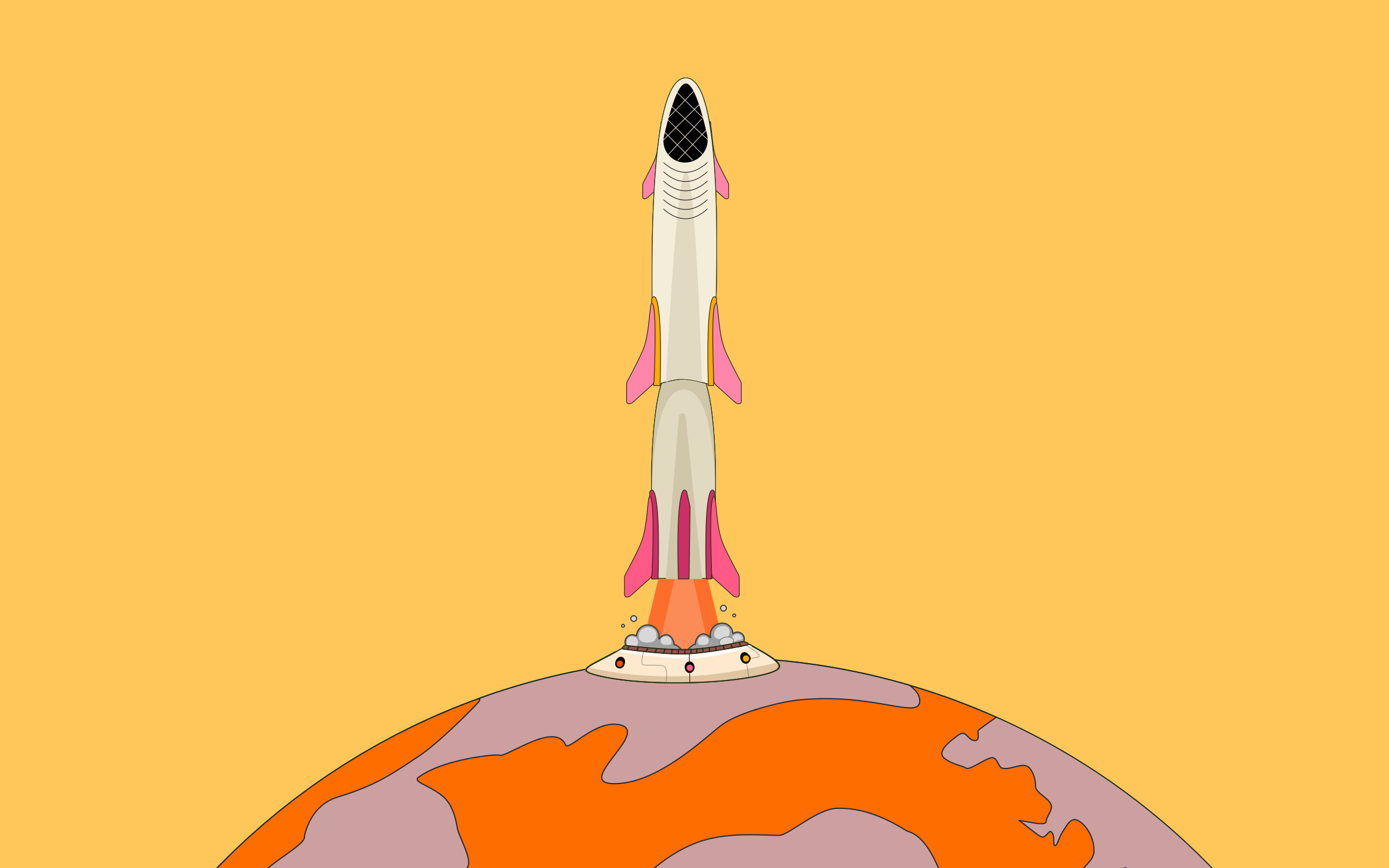 Skiff Mail launch rocket launch