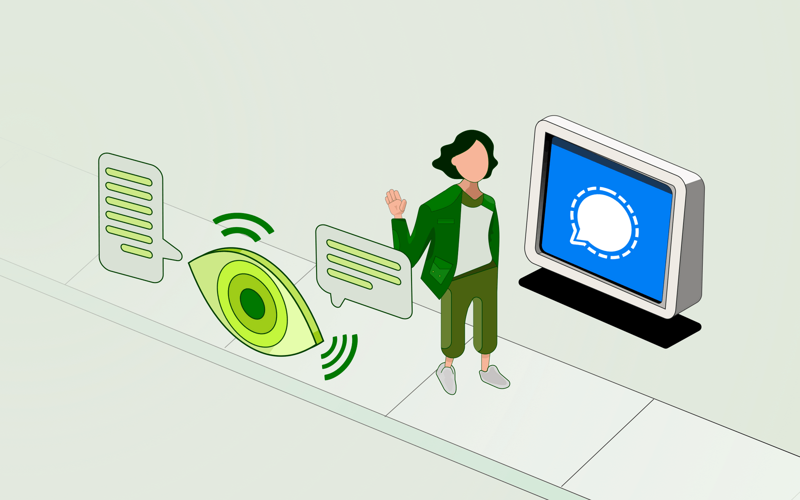 Signal messenger, private secure and encrypted messaging and communication