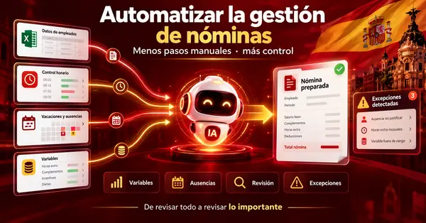Automatizar la gestión de nóminas