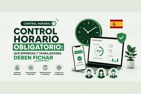 Control horario España: qué empresas deben fichar