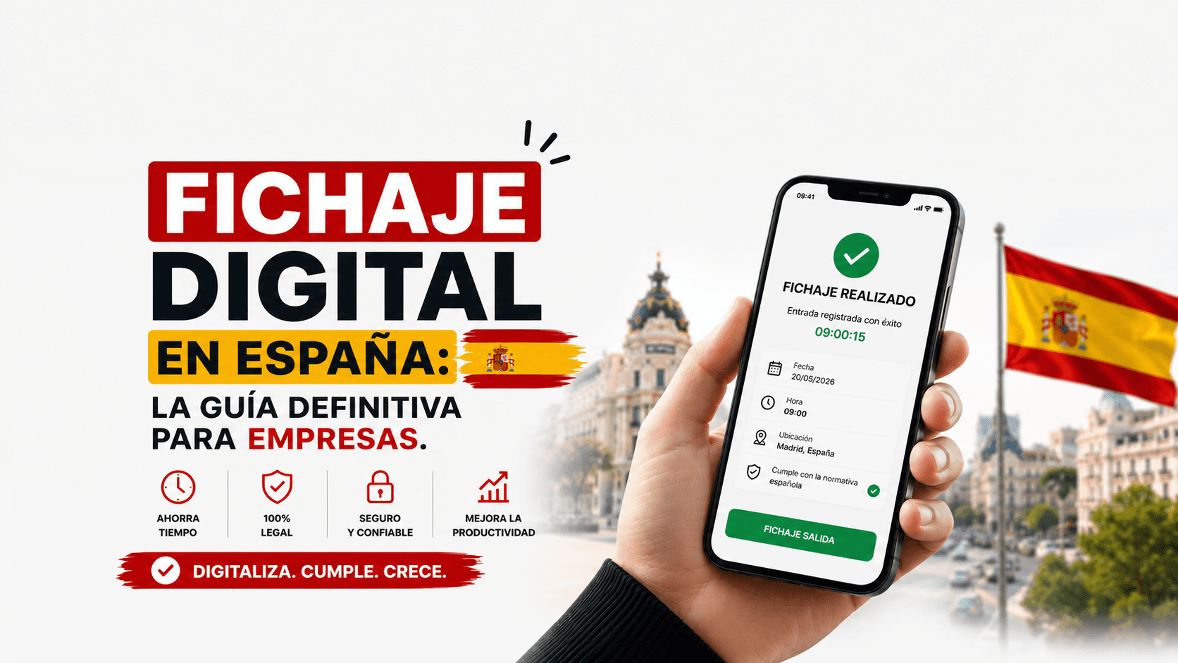 Fichaje digital en España: la guía definitiva