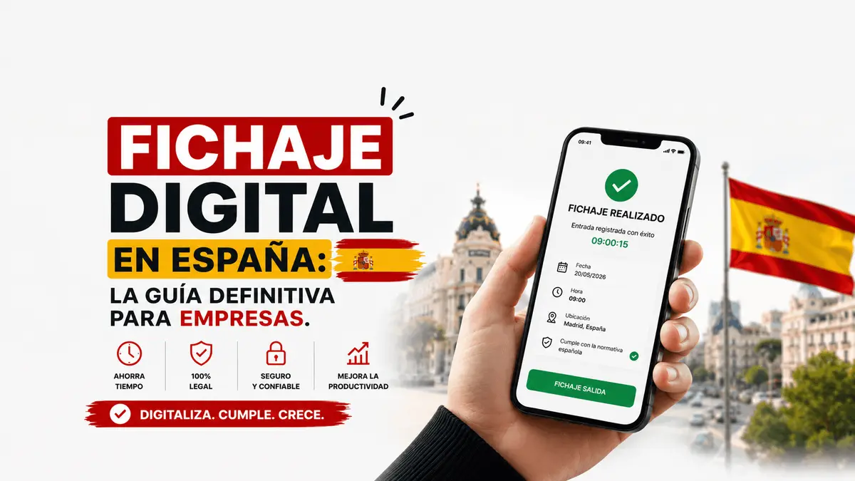 Fichaje digital en España: la guía definitiva
