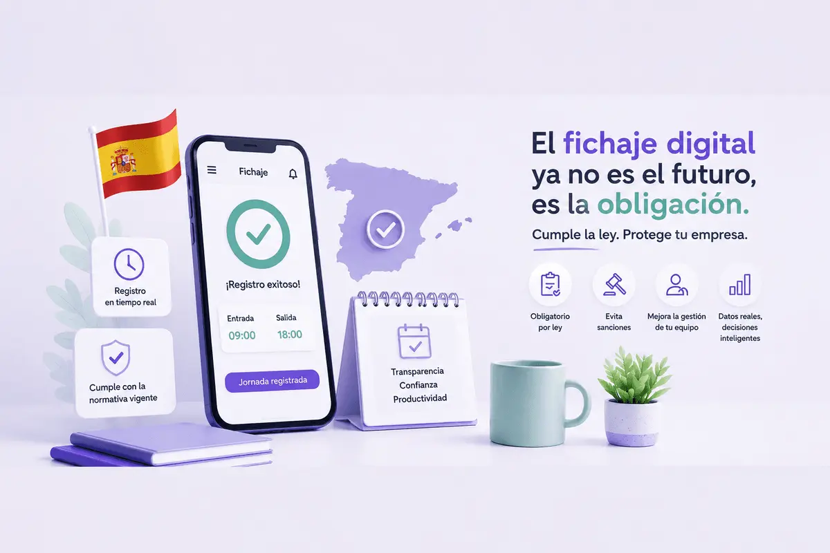 ¿Es obligatorio el Fichaje Digital en España?