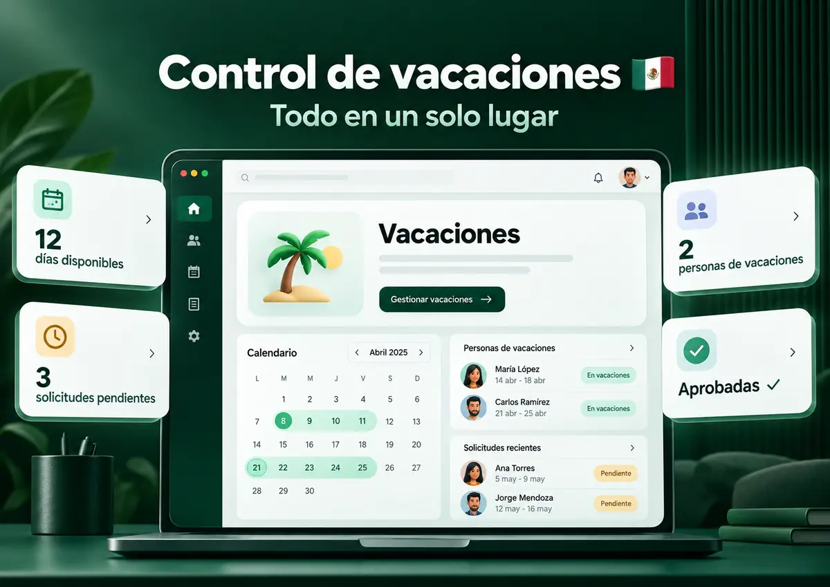 Control de vacaciones: Todo en un solo lugar — artículo de Employ