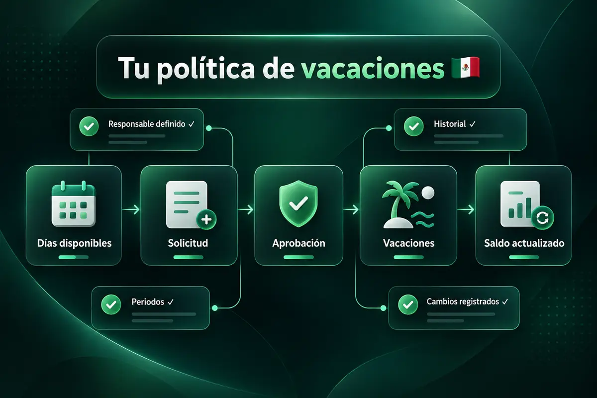 Ilustración sobre Para qué sirve una política de vacaciones