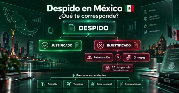 Portada: Despido en México — ¿Qué te corresponde?