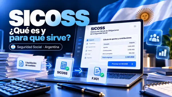 SICOSS como sistema de cálculo de aportes y contribuciones entre la liquidación de sueldos y el F.931