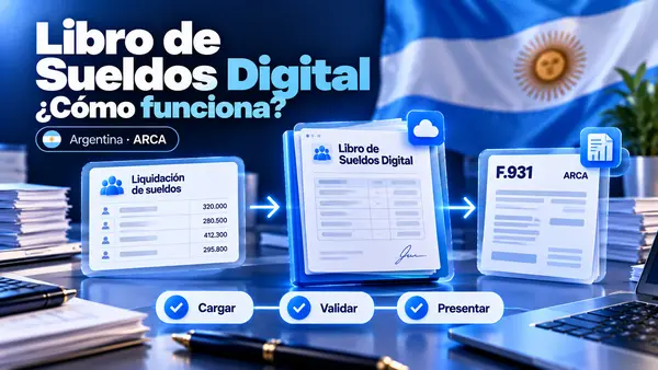 Libro de Sueldos Digital entre la liquidación de sueldos y el F.931: cargar, validar y presentar