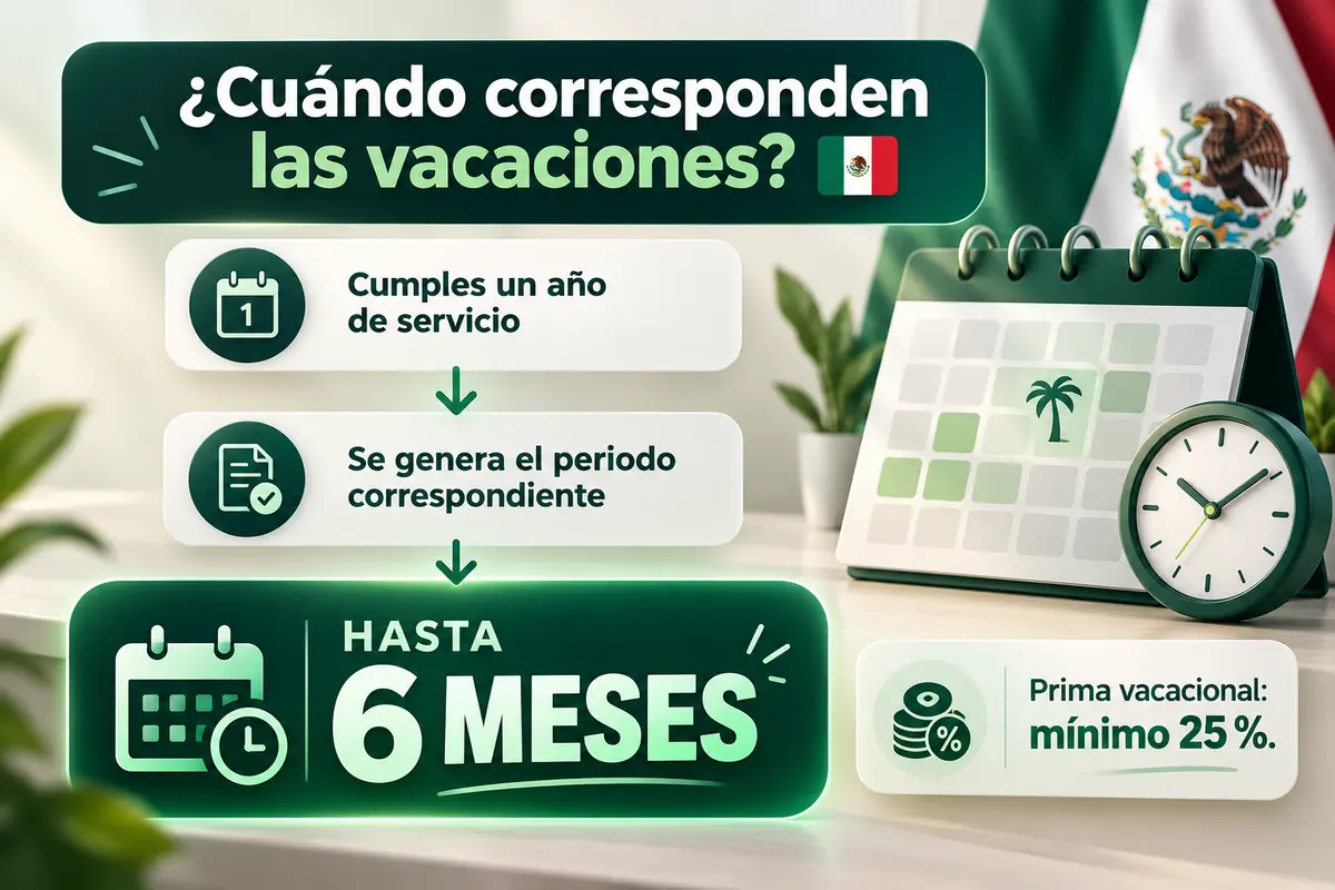Ilustración sobre dos conceptos distintos que se pagan con motivo de las vacaciones