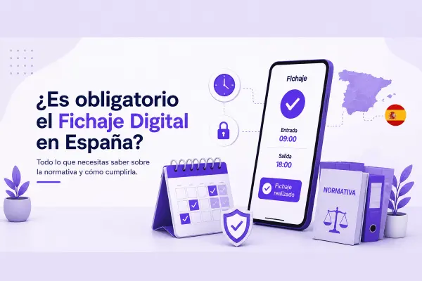 ¿Es obligatorio el Fichaje Digital en España?