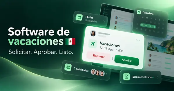Software de vacaciones: Solicitar. Aprobar. Listo. — artículo de Employ