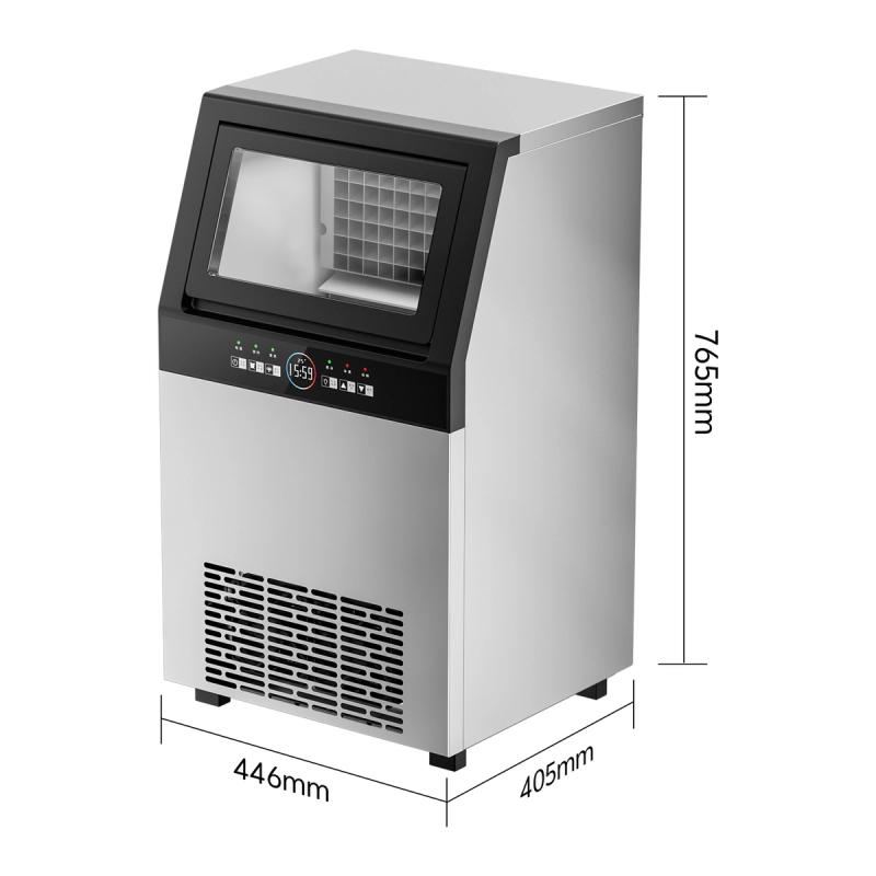 DeTong TM-ICE04 LCD Touch Ice Maker | UV Antibacterial, 9 Cubes view 2