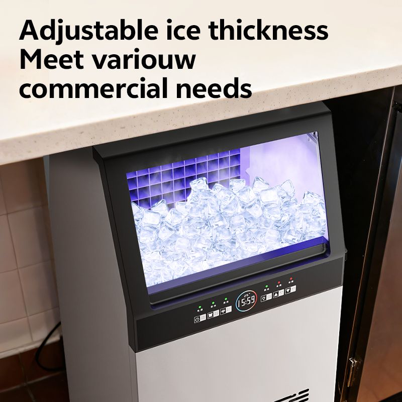 DeTong TM-ICE04 LCD Touch Ice Maker | UV Antibacterial, 9 Cubes view 5