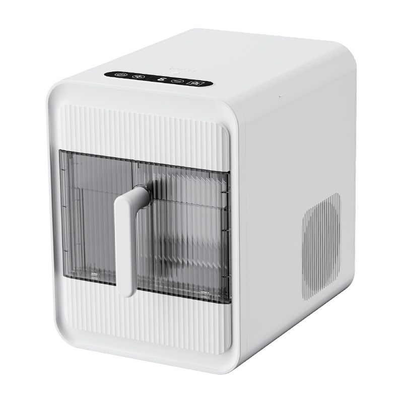 DeTong TM-ICE01 Square Ice Maker | 12 Cubes in 10 Mins, 35lbs/Day view 2