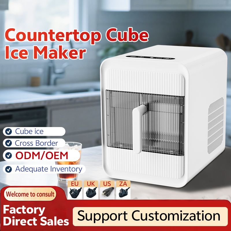 DeTong TM-ICE01 Square Ice Maker | 12 Cubes in 10 Mins, 35lbs/Day view 9