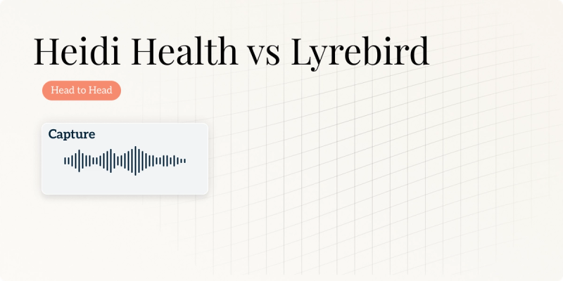 Heidi AI vs Lyrebird