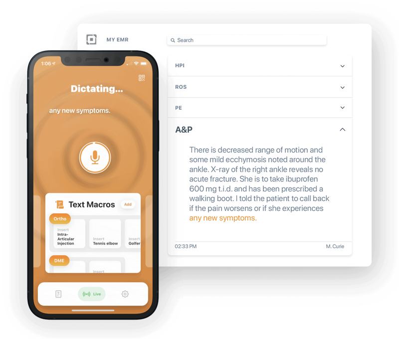 Mobius Conveyor AI for physicians