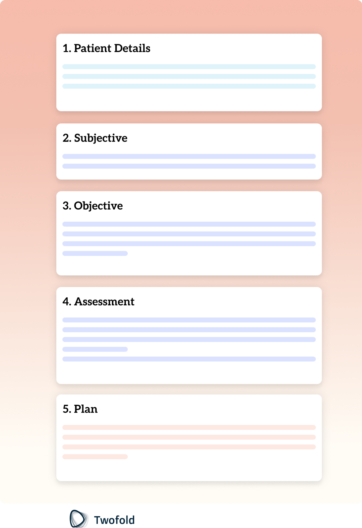 SOAP note template
