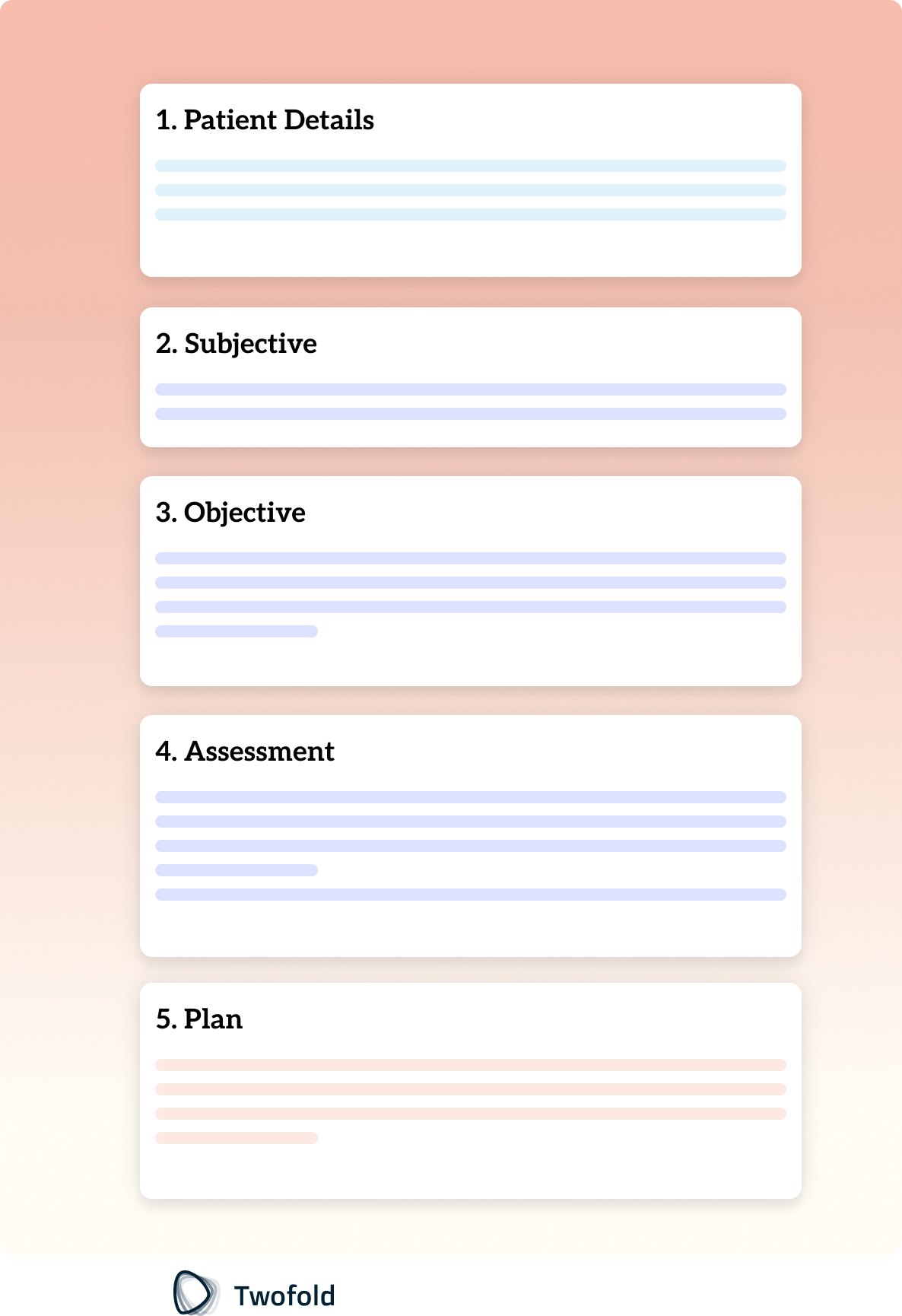 SOAP note template