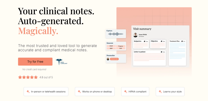 Twofold Health AI scribe
