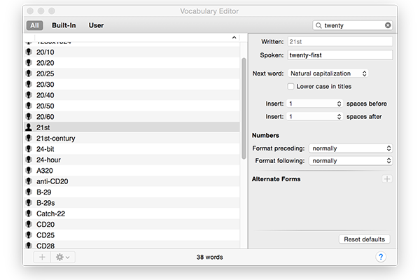 Nuance Dragon dashboard