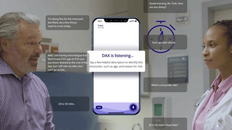 DAX co pilot AI scribe