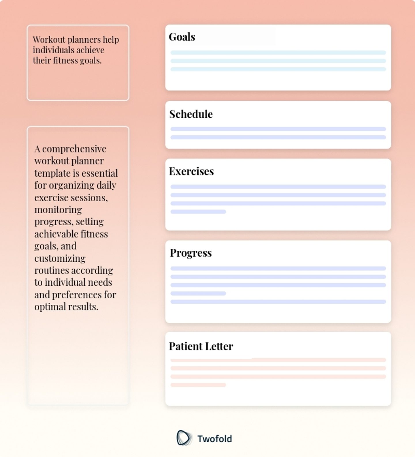 Key Components of Workout Planner Template