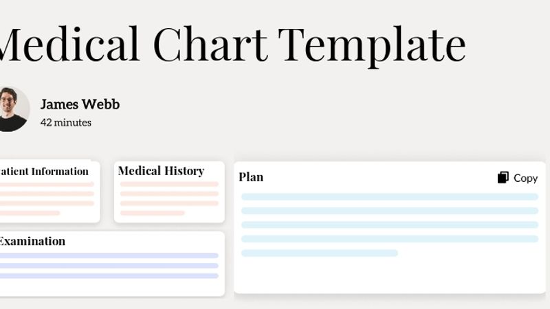 Medical Chart Template Hero Image