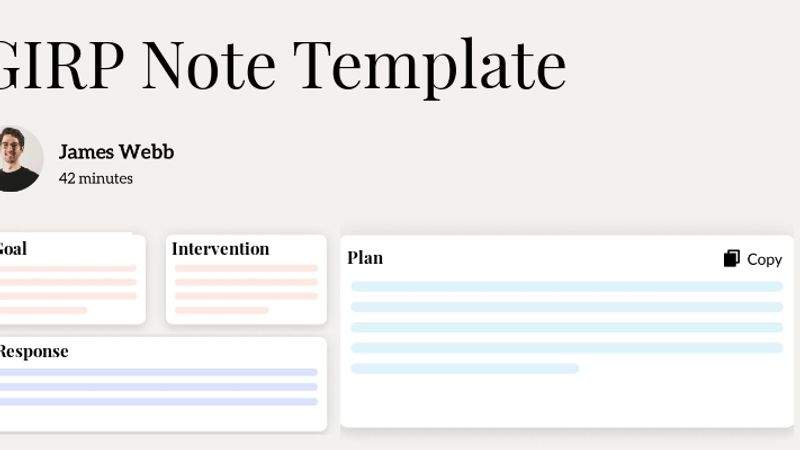 GIRP Note Template Hero Image