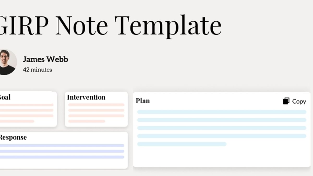 GIRP Note Template Hero Image