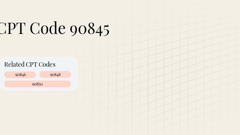 Header image for Code 90845