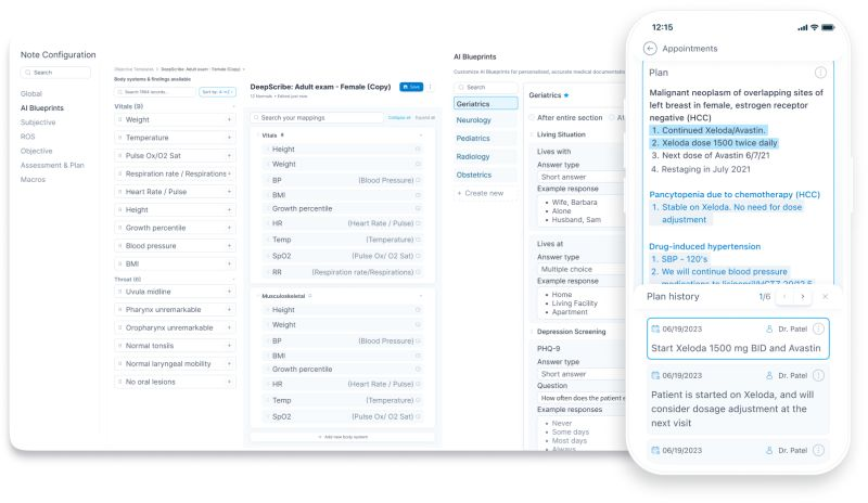 Deepscribe AI for psychiatry