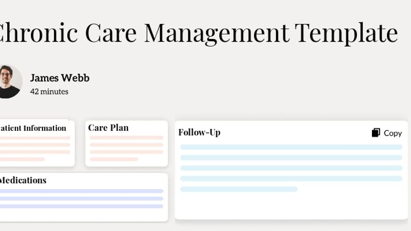Chronic Care Management Template Template Hero Image