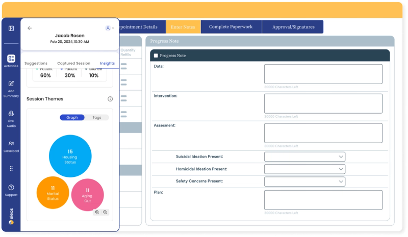 Eleos Health Dashboard