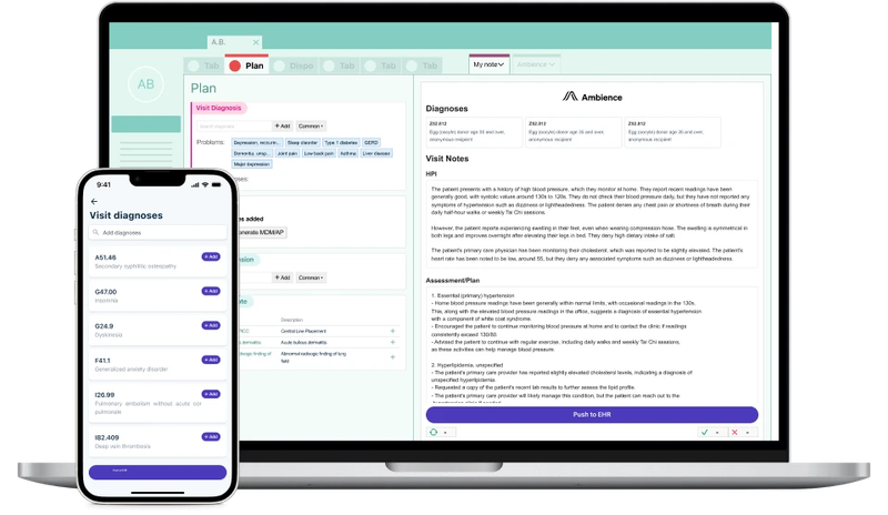 Ambience Healthcare Physician scribe