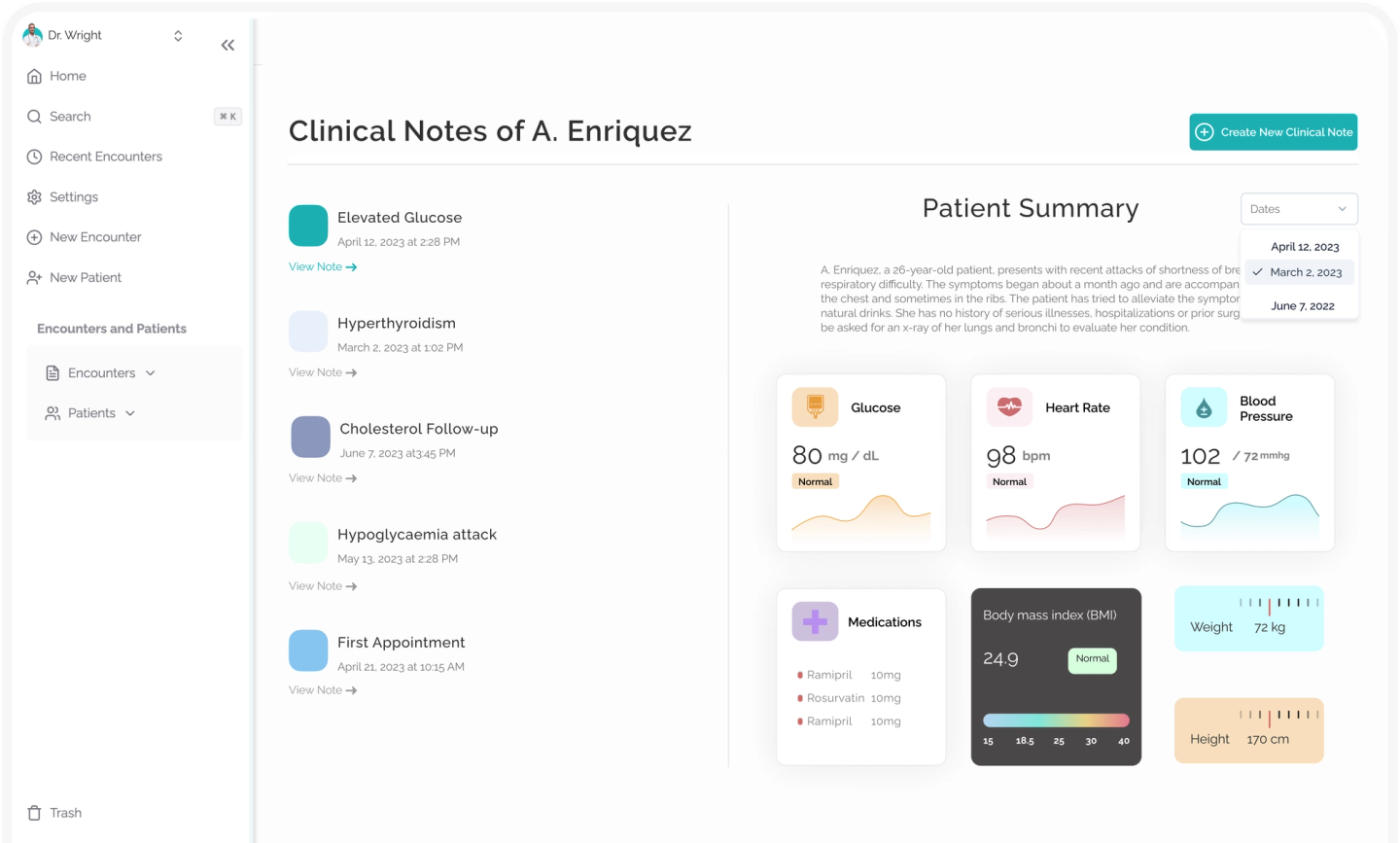 Wavo health example app image